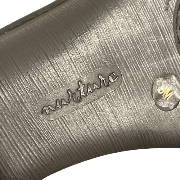 Nurture Malone Brown Leather Slip On Wedge Loafer Comfort Shoe Sz 9 - Picture 9 of 10